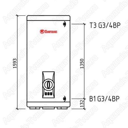 Водонагреватель Thermex IRP 280 F