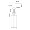 Дозатор WasserKRAFT К-1299 320 ml