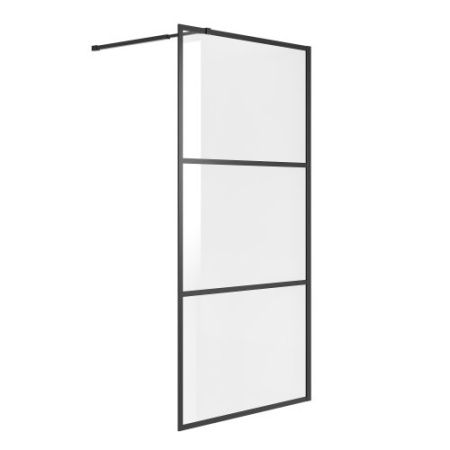 Душевая перегородка Niagara Nova NG-688-90BLACK 90см