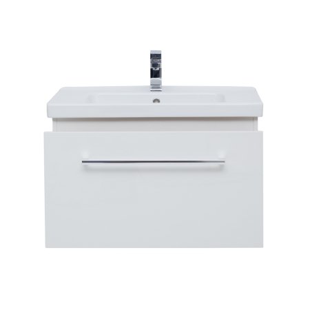 Тумба с раковиной Dreja Big Inn 80 77.0203W белый глянец Тумба с раковиной Dreja Big Inn 80 77.0203W белый глянец