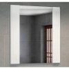Зеркало Comforty Флоренция 70см белый глянец