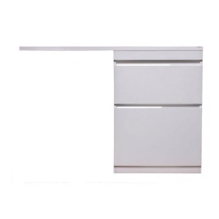 Тумба Style Line Даймонд 120 (R) с раковиной Estet СС-00000559+СС-00000394