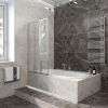 Шторка для ванны Veconi Palau PL-73R 120см PL73R-120-01-19C4