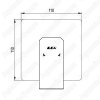 Смеситель E.C.A. Tiera 102167105EX-K