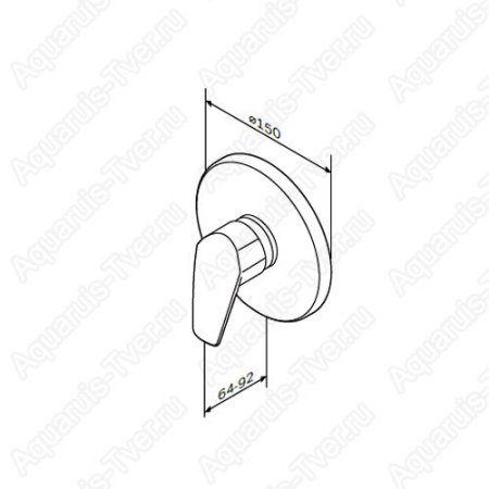 Смеситель Am.Pm Gem F9075000