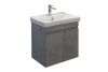 Тумба Comforty Осло-60 00-00000835CF с раковиной Fest-60 F01