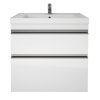 Тумба с раковиной Dreja Eco Grace Plus 70 99.0905 белый глянец