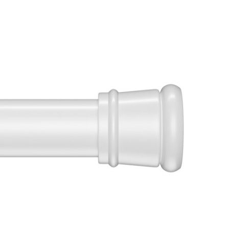 Карниз для ванны Iddis Elegante раздвижной от 110 до 200 см, белый SRW0120i14