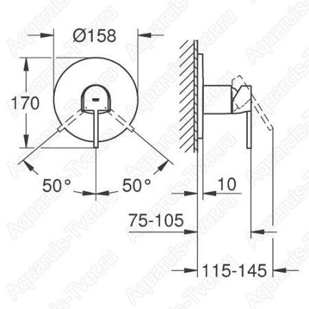 Смеситель Grohe Plus 24059003