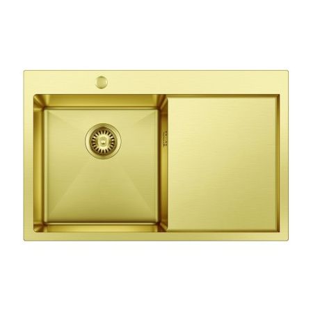 Мойка кухонная Seaman Eco Marino 78x50 (L) light gold SMV-780L-LG.A