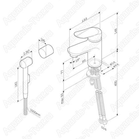 Смеситель для раковины Am.Pm Sunny F85C03000