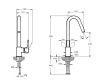 Смеситель для кухни Vitra Root Square A4274234EXP