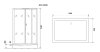 Душевая кабина Niagara 120x80 NG-6012-01GQL