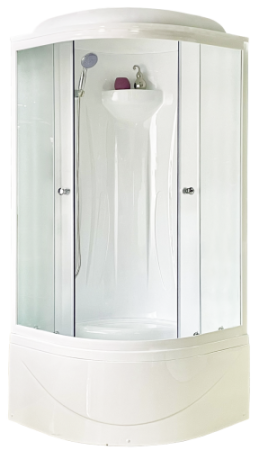 Душевая кабина Royal Bath RB90BK1-M 90x90