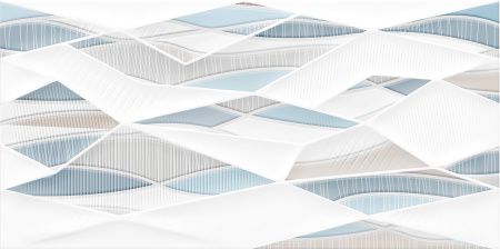 Плитка настенная New Trend Manhattan Bridge Gray 24.9x50 глянцевая рельефная WT9BRI15