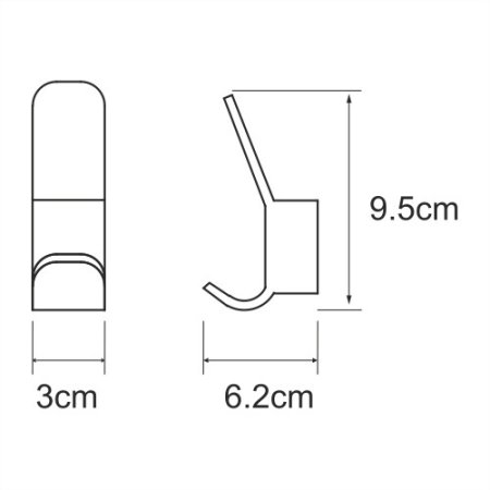 Крючок WasserKRAFT Leine K-5023