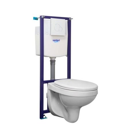 Инсталляция Santeri Альфа с унитазом Santeri 138159S0000B2