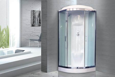 Душевая кабина Royal Bath RB100HK6-WT-CH 100x100 Душевая кабина Royal Bath RB100HK6-WT-CH 100x100