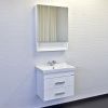 Тумба Comforty Никосия-60П 00-00011161CF с раковиной Fest-60