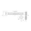 Шланг для душа Lemark 150-200см LE8039B