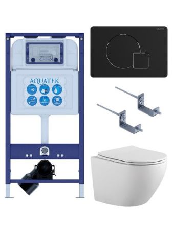 Инсталляция Aquatek с унитазом Aquatek Европа SET AQUATEK ЕВРОПА-069 4в1