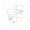 Шланговое подключение E.C.A. Elea 102126388EX