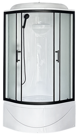 Душевая кабина Royal Bath BK 90x90 RB90BK1-M-BL Practic