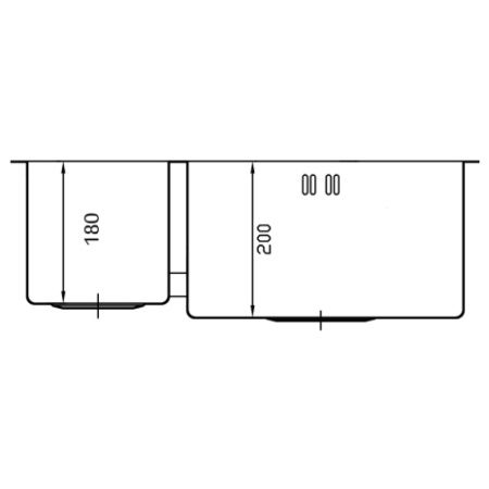 Мойка кухонная Seaman Eco Marino 57.5x44 amethyst SME-575DL-AM.A