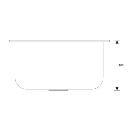 Мойка кухонная Seaman Eco Wien 58x48 SWT-5848.A