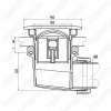 Сифон для душевого поддона RGW QYD-06