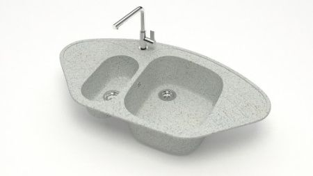 Мойка кухонная Marrbaxx 94.5 светло-серый 6032-23