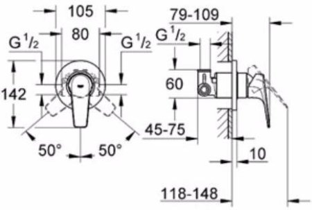 Смеситель Grohe BauFlow 29046000