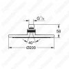 Верхний душ Grohe Tempesta Cosmopolitan d20см 27541001