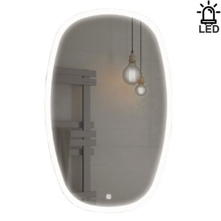 Зеркало Comforty Космея 50см с LED подсветкой Зеркало Comforty Космея 50см с LED подсветкой