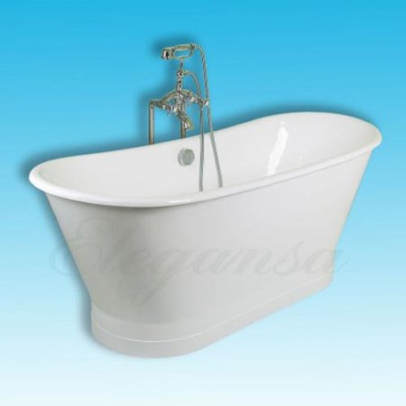 Чугунная ванна Elegansa Sabine White 170x70