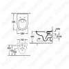 Унитаз подвесной Villeroy & Boch O'Novo 5660HR01