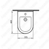 Биде подвесное WeltWasser Merzbach 005 MT-BL