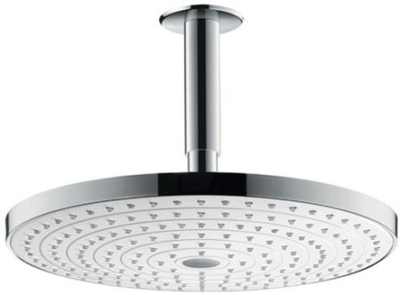 Верхний душ Hansgrohe Raindance Select S 300мм 2jet в потолок (бел/хром)