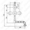 Душевая система Bronze de Luxe Windsor 10120PF