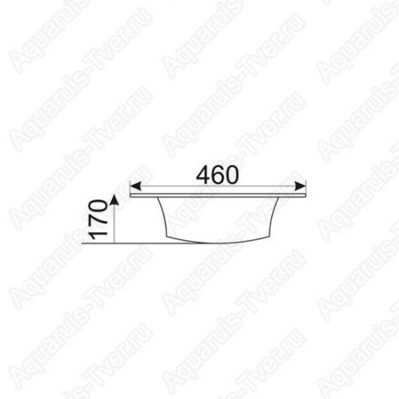Раковина CeramaLux 91см JY-807-90