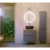Зеркало Jorno Wood 60 с LED подсветкой и бесконтактным выключателем