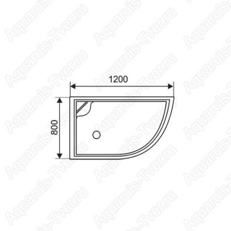 Душевая кабина Style S-09 120x80 (L)