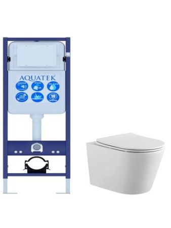 Инсталляция Aquatek с унитазом Aquatek Вега SET AQUATEK ВЕГА/17