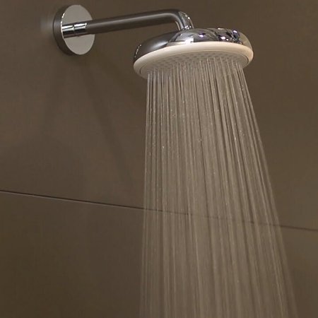 Верхний душ Hansgrohe Crometta 160мм 1jet (бел/хром)