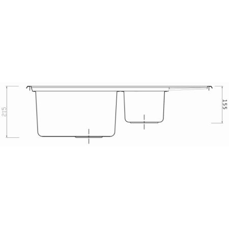Мойка кухонная Seaman Eco Roma 78x50 SMR-7850B.0