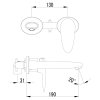 Смеситель для раковины Lemark Status LM4426C