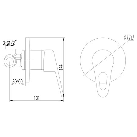 Смеситель Lemark Luna LM4123C