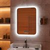 Зеркало Continent Glamour 60x80 с многофункциональной панелью