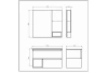 Тумба Comforty Турин-75 00004144200CF с раковиной Comforty-75E