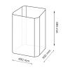 Корзина плетеная WasserKRAFT Nuthe WB-910-L 